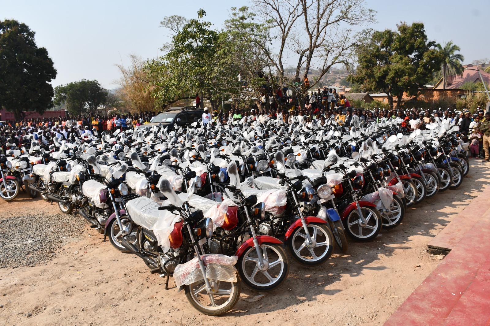 transport des chefs de village.