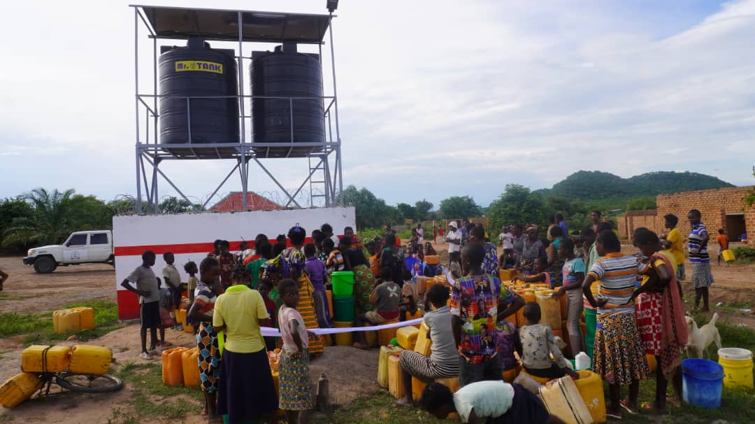 Plus de 150 puits d’eau potable.